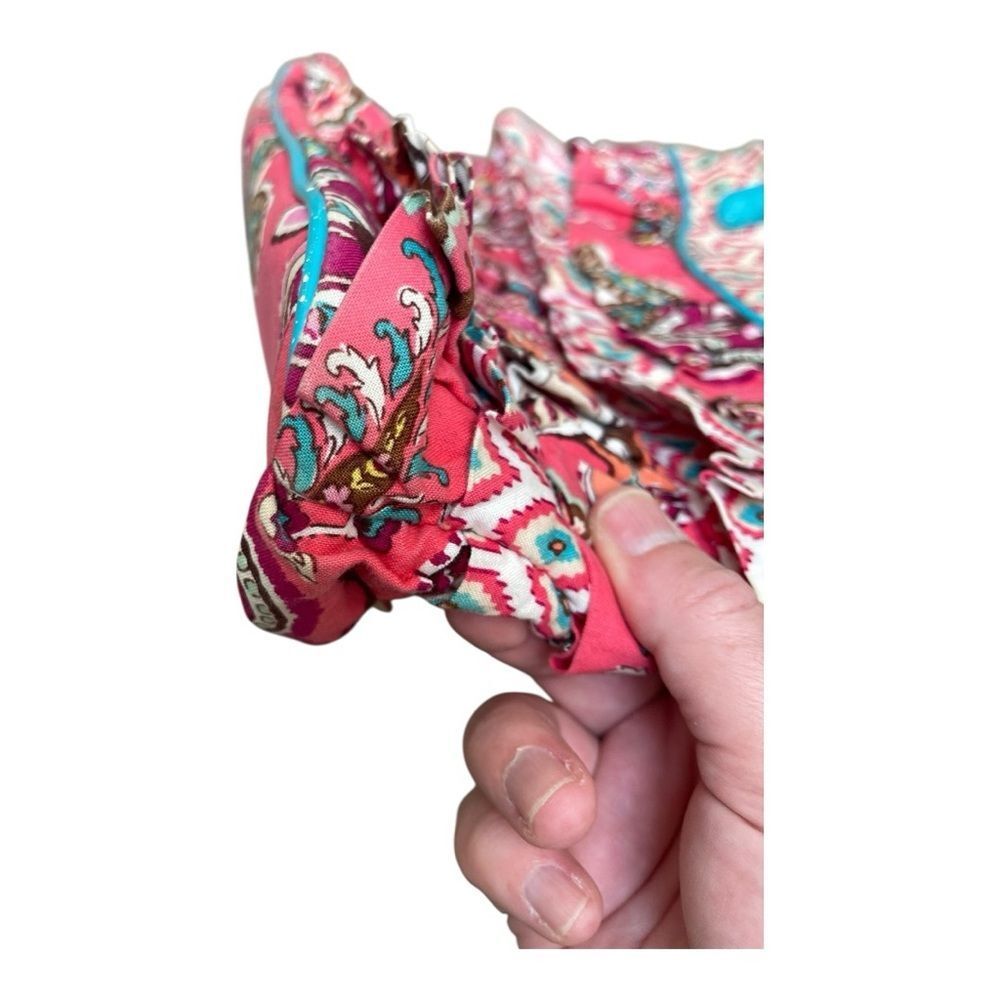 VERA BRADLEY Cha Cha Bag Hand/Shoulder Purse Floral Multicolor Pink - Picture 7 of 9
